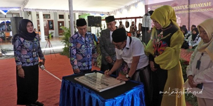 Sutiaji Resmikan Masjid Tarbiyatul Hidayah Kota Malang