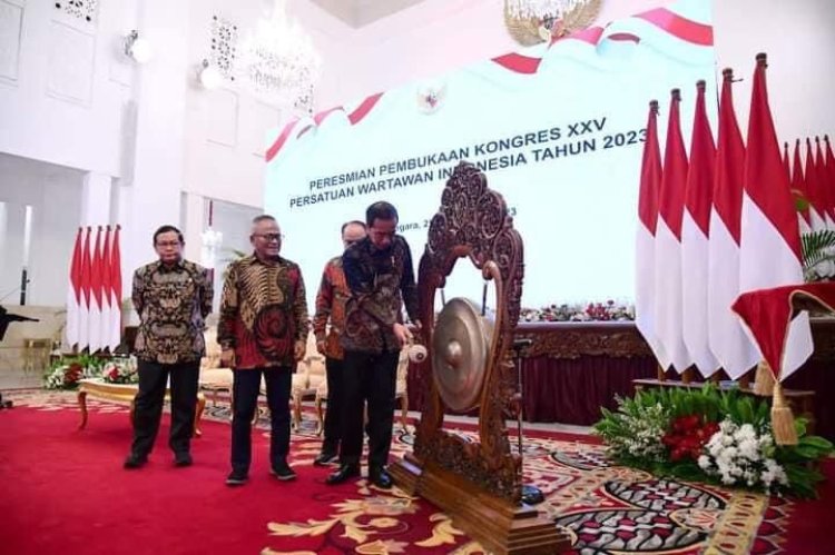 Kongres PWI ke XXV di Bandung Resmi Dibuka, Begini Pesan Jokowi