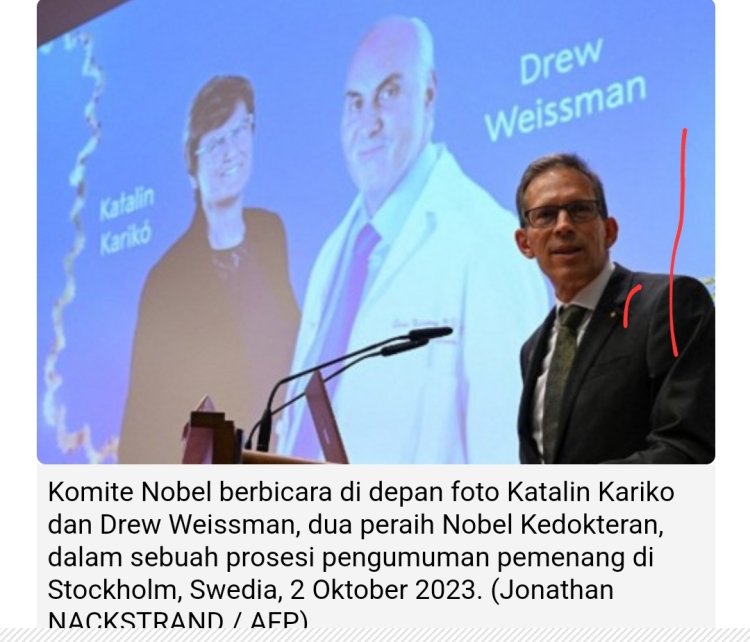 Bantu Atasi Covid, 2 Profesor AS Raih Nobel Bidang Kedokteran