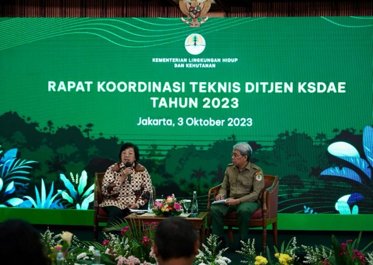 Pimpin Rakor KSDAE, Menteri LHK Minta KSDAE Jaga Hubungan Nasional-Subnasional