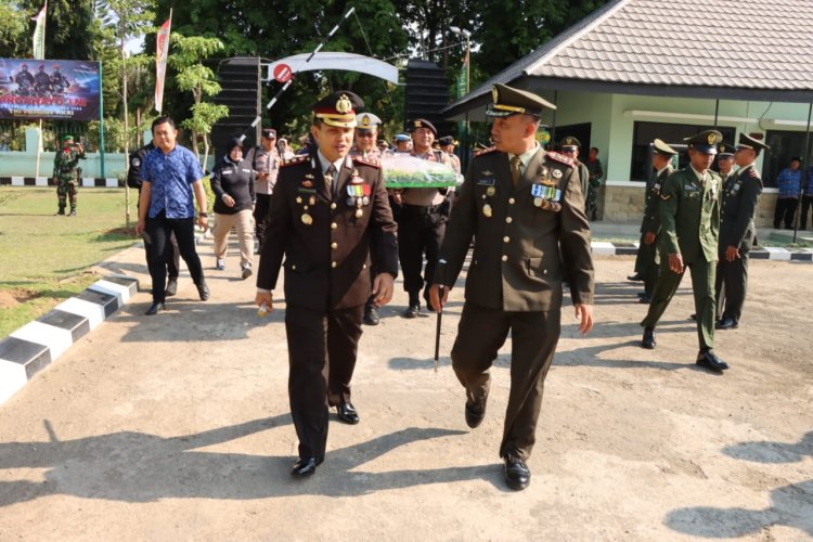 Surprise Polres Sumenep di HUT TNI Ke-78 untuk Kodim 0827