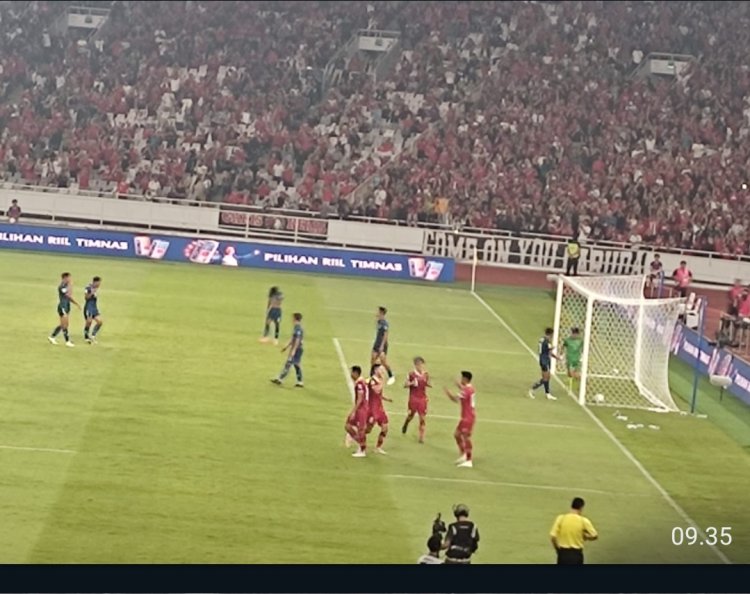 Dimas Drajat Hatrick, Indonesia Bantai Brunei 6-0  di Leg Pertama Kualifikasi PIala Dunia 2026