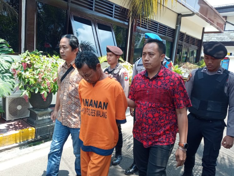 Mengaku Lega Dendam Terbalaskan, Pembunuh Ketua RT di Malang Dijerat Pembunuhan Berencana