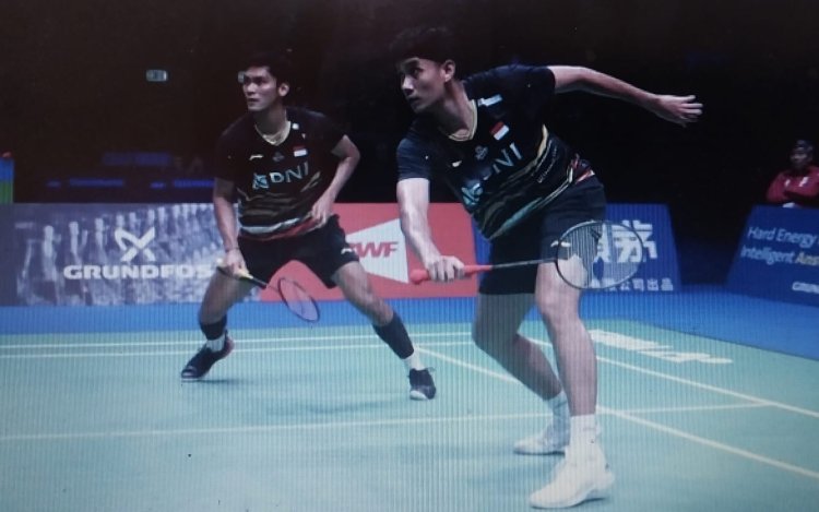 Kalahkan Fajar/Rian, Bakri Tantang Tantang Aaron Chia/Soh Wooi Yik di Final Denmark Open