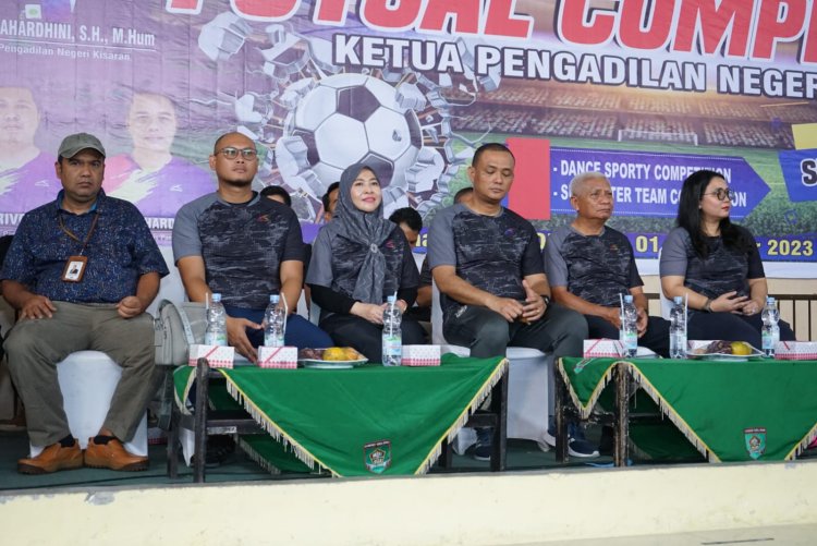 Bupati Asahan Buka Futsal Competition Tahun 2023