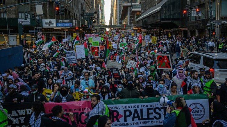 Aneh! Negara Barat Larang Demo Bela Palestina, Disisi Lain Teriakkan Kebebasan