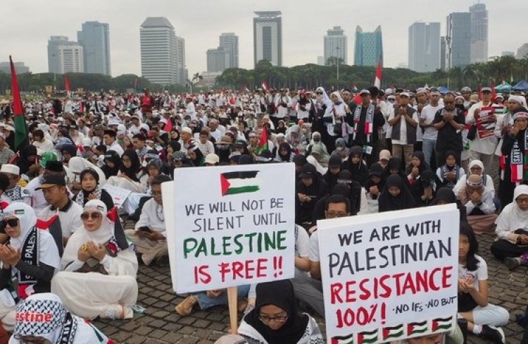 Ini Alasan Prabowo Tak Hadiri Aksi Bela Palestina di Monas
