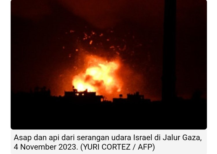 Bom Israel Tewaskan 51 Warga Gaza