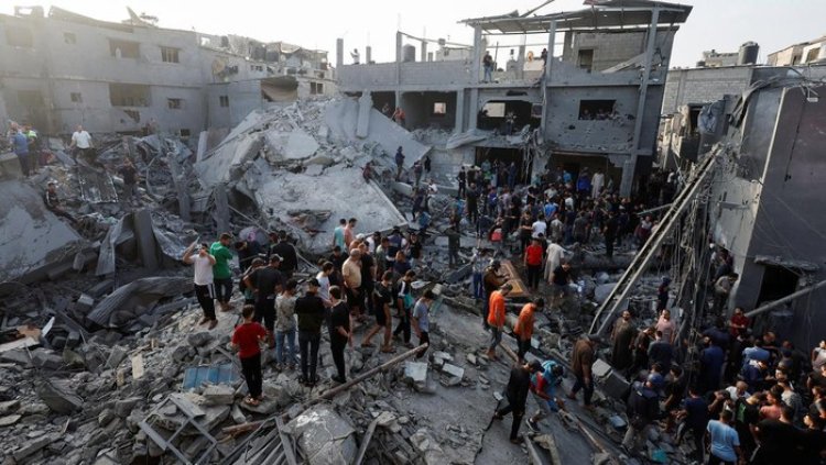 50 Orang di Khan Younis Gaza Tewas dalam Serangan Brutal Israel