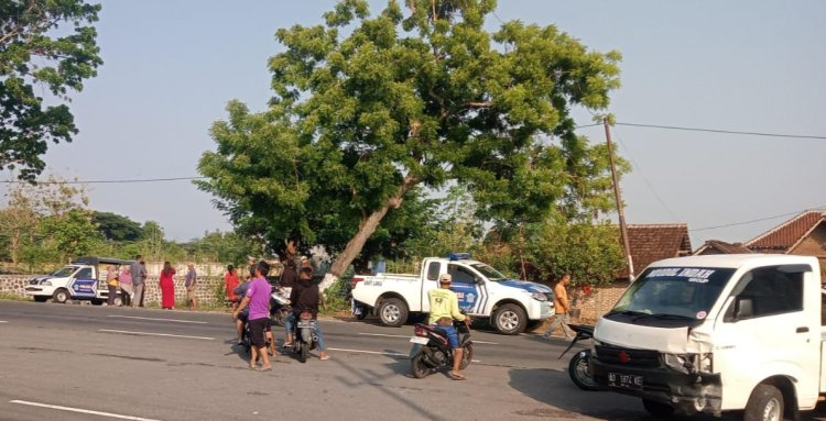 Perwira TNI di Magetan Tewas Tertabrak Mobil Pick Up