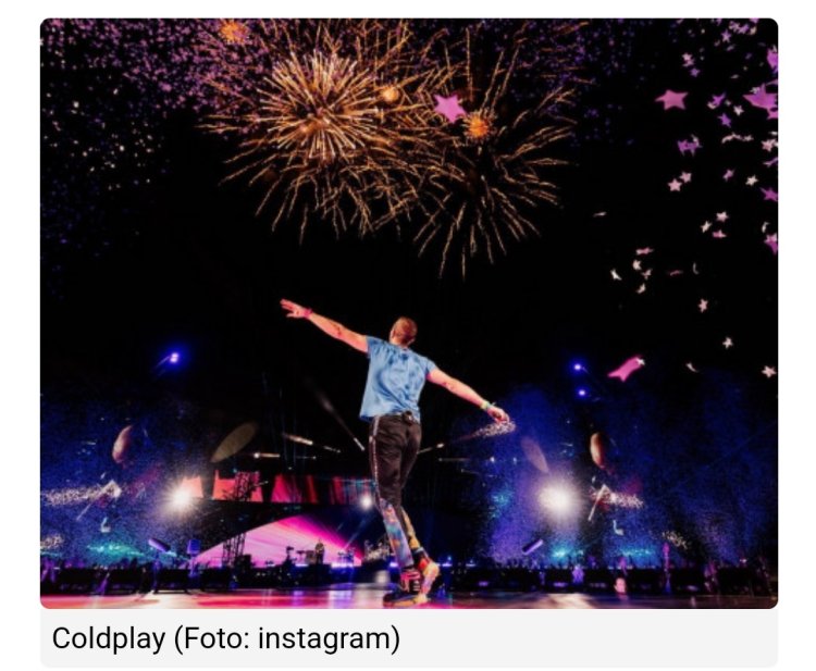 Kocak, Vokalis Coldplay Pinjam Seratus