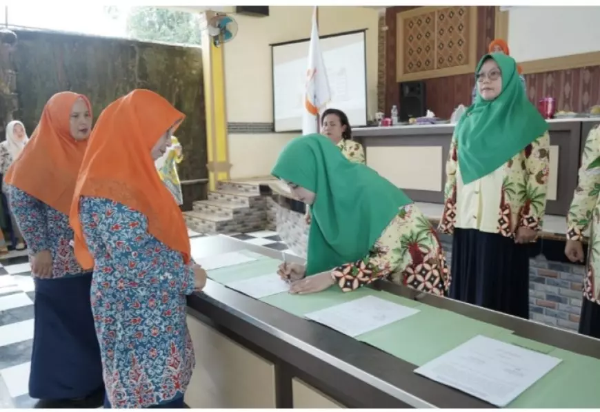 Pemerintah Kabupaten Asahan Sosialisasi Budaya Baca dan Literasi Sekaligus Pelantikan Pengurus GPMB Kecamatan