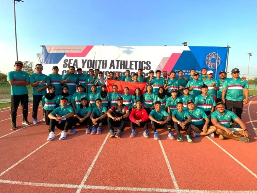 Kontingen Indonesia Raih Prestasi Gemilang di SEA Youth Athletics Championships 2023
