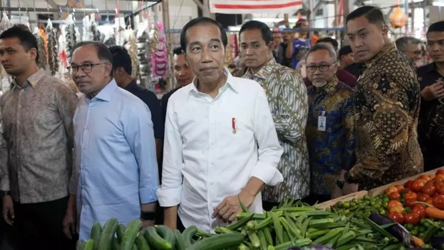Pasar Induk Among Tani Kota Batu Diresmikan Jokowi