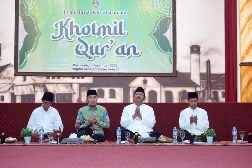 Khotmil Qur'an, Gus Ipul : Berkah Setelah MTQ Kota Pasuruan Mendapatkan Penghargaan Lebih Banyak   