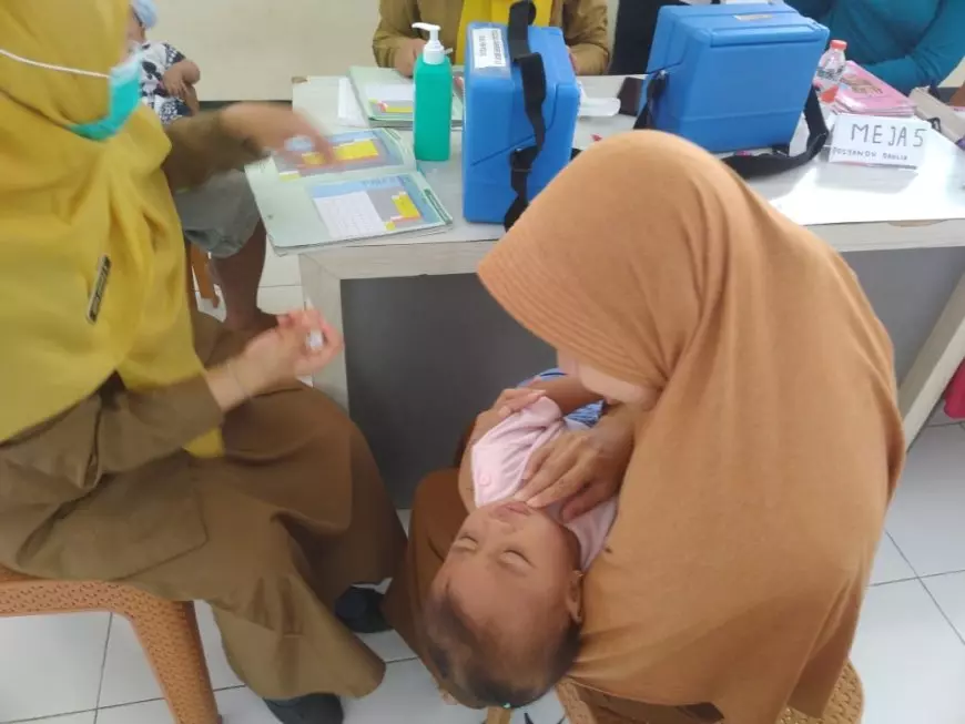 Dinkes Kota Batu Targetkan 24.677 Anak Mendapat Vaksin Polio