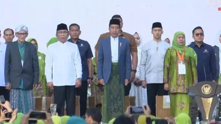 Ini Pesan Khusus Jokowi di Harlah Muslimat NU Ke 78 di GBK