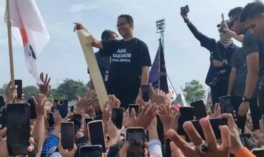Anies Pilih Tangerang Awali Kampanye Akbar, Teriakan Anies Presiden Menggema