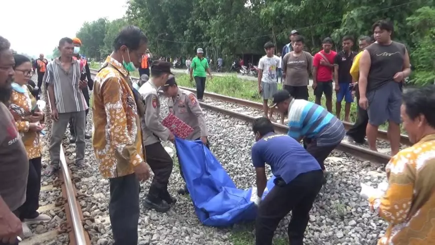 Pedagang Sayur di Ngawi Tewas Tertabrak Kereta Api Sancaka, Terseret Sejauh 500 Meter