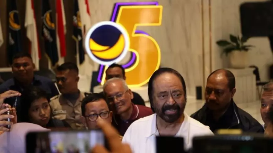 Surya Paloh Bertemu Jokowi di Istana 