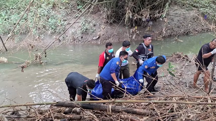 Warga Ngawi Hilang Terseret Banjir Ditemukan Tersangkut di Rumpun Bambu