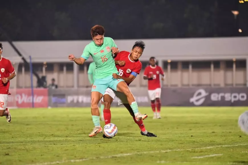 Bermain Imbang 1-1 Melawan China U20, Pelatih Indra Sjafri: Kami Belum Puas   