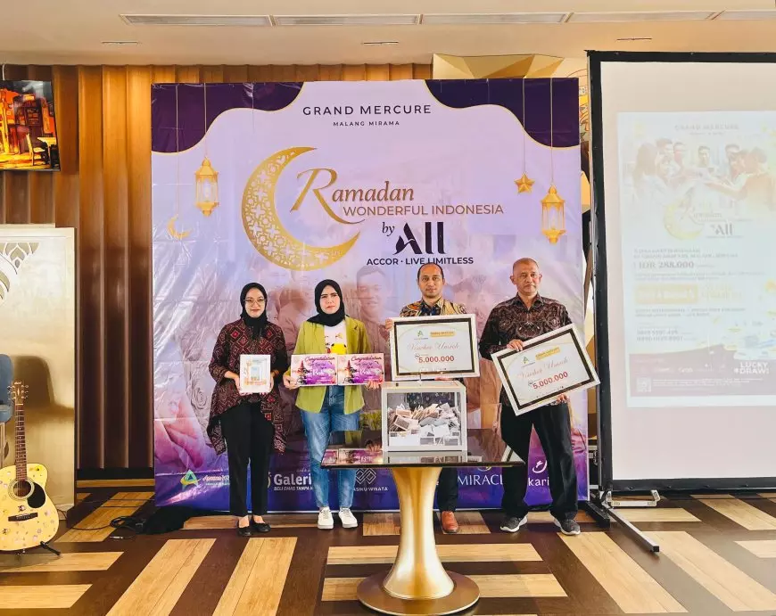 Grand Mercure Malang Mirama Resmi Umumkan Pemenang Undian Grand Prize Ramadan Wonderful Indonesia