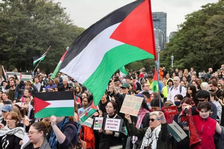 Aksi Mahasiswa Bela Palestina Meluas Ke Inggris Hingga Australia - Tell ...