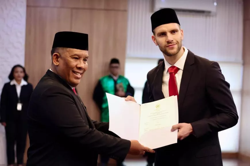 Resmi Jadi WNI, Maarten Paes Ingin Bawa Indonesia ke Piala Dunia