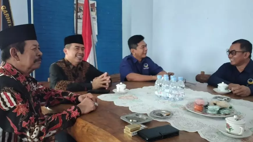 Hadiri Undangan Halal Bihalal, Hari Wuryanto Potensi Tambah NasDem Koalisi Menuju Pilkada Madiun 2024