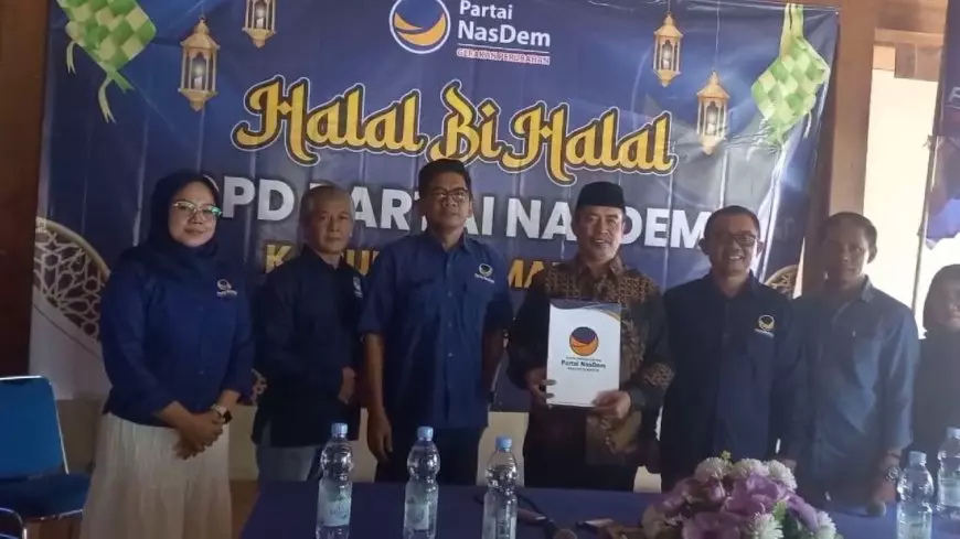 Mantan Wakil Bupati Madiun, Hari Wuryanto Ambil Formulir Cabup Lewat DPD NasDem