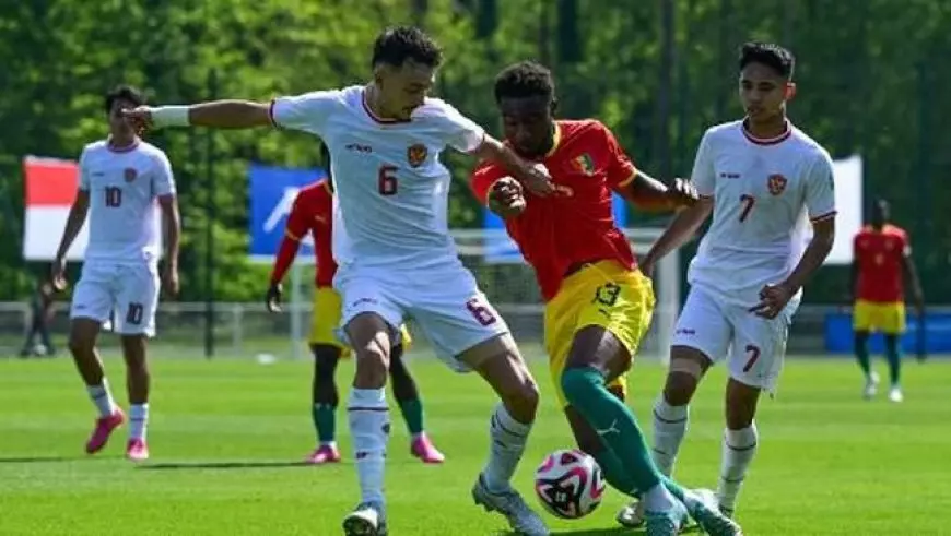 2 Penalti Kontroversial Warnai Laga Indonesia-Guinea di Playoff Olimpiade