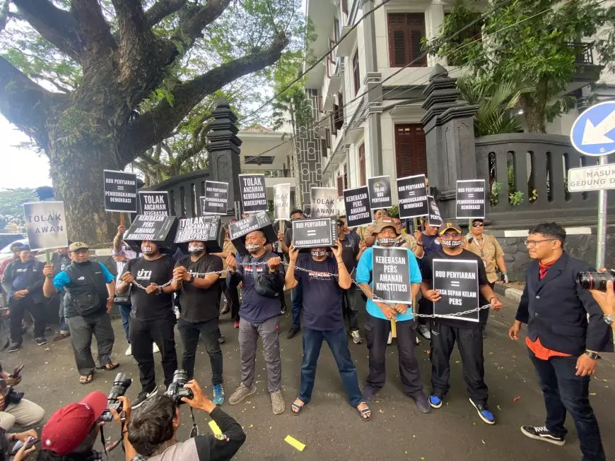 Wartawan Malang Raya Tolak Revisi RUU Penyiaran