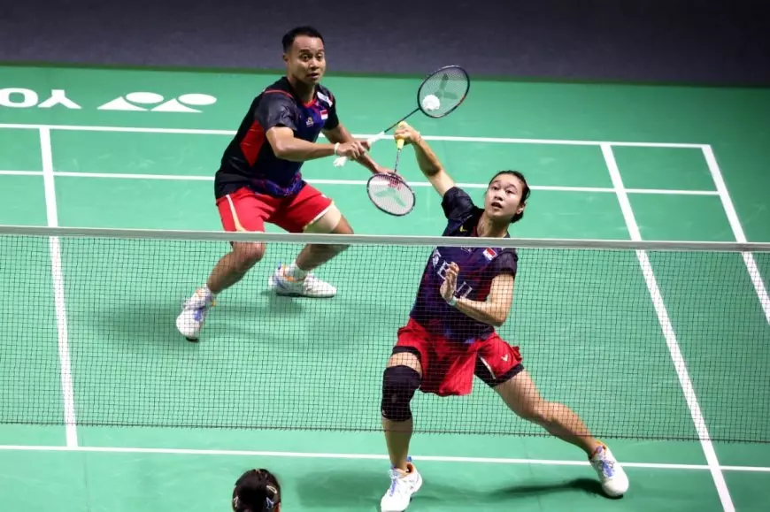 Ditekuk Wakil Cina, Ganda Campuran Rehan/Lisa Gagal Melaju ke Babak 32 Indonesia Open 2024.